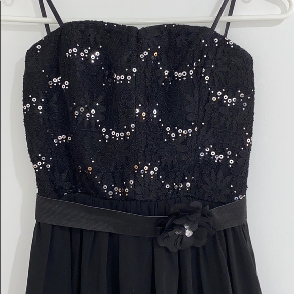 BCX size 5 juniors black dress - Picture 2 of 7